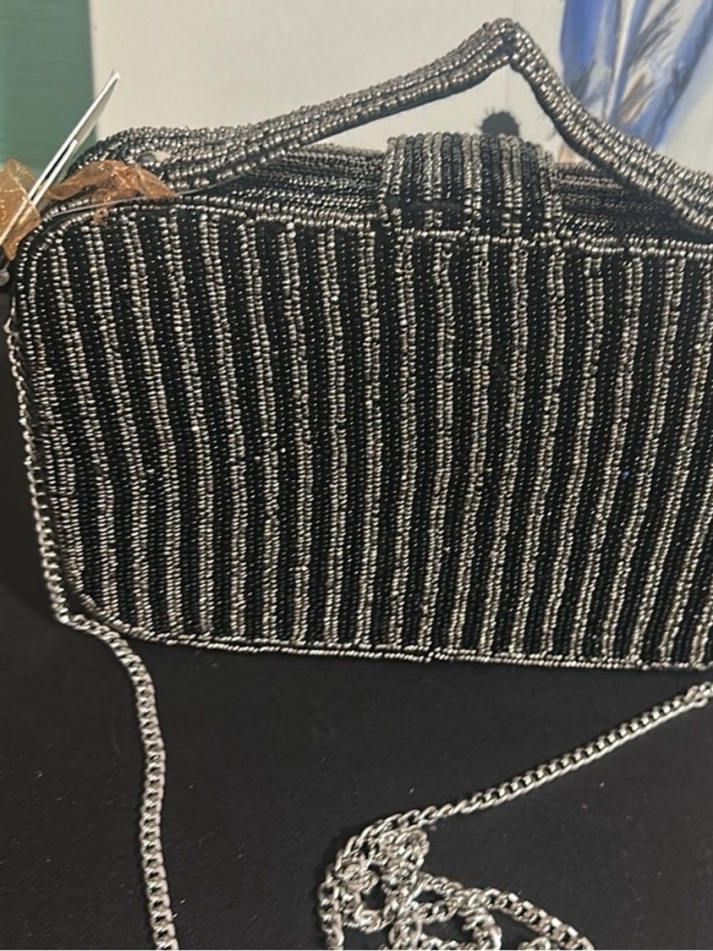 From India To You Viral Beaded Travel and Crossbody Purse NWT - Picture 7 of 9